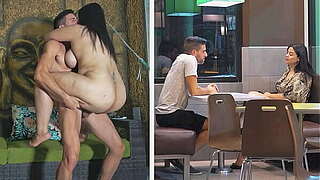 Massive Latin chick BBW Copulates Him For His Viand