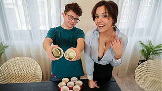 Nerdy Dude Loses His Charming Czech Sweetheart In a Social evening Playing