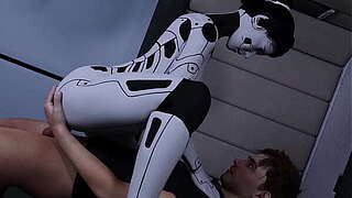 Projekt Excitement Breasty AI Sex Robot Receives Anal Fucking by Important 10-Pounder with Important Bouncing Scones