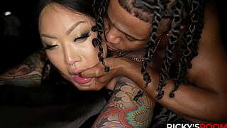 breasty oriental gives lil d a tough lesson pt 2
