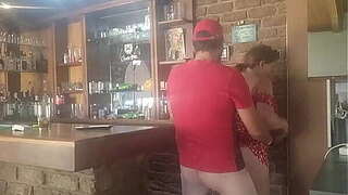 Brunette hair MILF receives screwed doggystyle