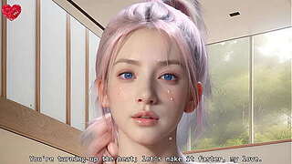 Oriental Moist Waifu Cum Entire More than Her Jiggling Milk shakes POV - Uncensored Hyper-Realistic Manga Joi, With Auto Sounds, AI [SUB'_S Movie (Free)]