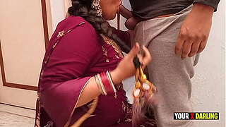Punjabi bhabhi desires bihari'_s ramrod in her muff when this guy is pissing in the toilet room