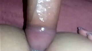 Non-professional spunk fountain  wife cookie creampie acabada interna a mi esposa hotwife cookie