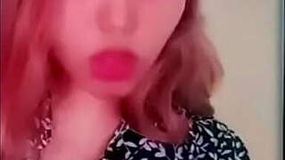bangladeshi lassie shows milk shakes for friend