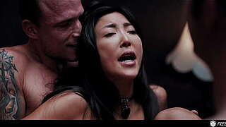 Hour Congeal FETISH - Sexy Japanese Young lady Ends Up In A Hardcore Team fuck