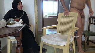 sufficient arab cuckold wife in dubai has indian sex thrall