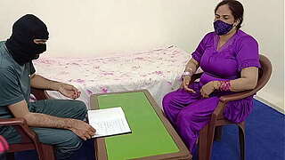 Sexy Hindi Student Maiden Tough Castigation Drilled By Her Sexy Tutor