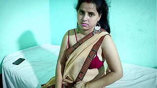 Desi favourable twink fucking her hawt and lovable bhabhi in lieu of of her spouse