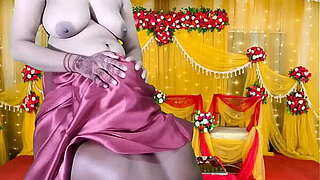 Stepmom having sex with her stepson in hawt saree, constituent - 1
