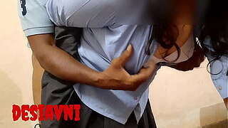 Desiavni schoool maiden large gazoo screwed by