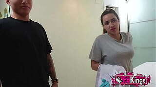 We got her! Cleaning lady that drilled the whole training school desires to be a pornstar