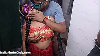 Indian Freshly Committed Lassie Hardcore Sex And Doggy position Fuck With Hindi Audio