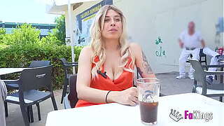 Sexy golden-haired girl-next portal Tania L&oacute_pez shows us her diurnal in advance of fucking our guy!