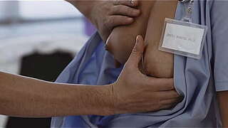 Favourable Patient Stops Hour And Copulates Oriental Physician With Wide Pantoons Until They Either Cum TRAILER