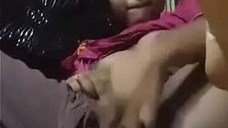 Indian youthful maiden fingering