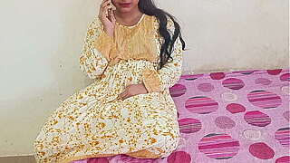 Eighteen yers youthful desi sexy boy muslim maiden fucking within coching hour in doggy position bright hindi audio