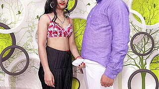 Indian step Daughter Seduces her Dad for Sex and Oral with impure discussions