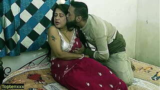Indian xxx hawt milf bhabhi hardcore sex with NRI devor! Bright hindi audio
