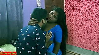 Outstanding tip-top sex with tamil boyish man bhabhi at guesthouse during the time that her spouse outside!! Indian tip-top webserise sex