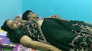 Indian sexy stepsister getting drilled by young at midnight!! Real desi sexy sex