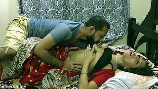 Indian sexually excited unsatisfied wife having sex with BA depart caretaker:: With gaudy Hindi audio