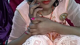 Indian XXX Sweetheart sex with gaudy Hindi oudio