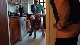 Ambitious Arse Wife Receives Creampied By Paramour considering that Cuckold Spouse Watches and Jerks Off