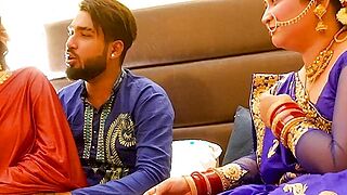 GRAND FUCKING IN WEEDING NIGHTS WITH HIS WIFES SISTER