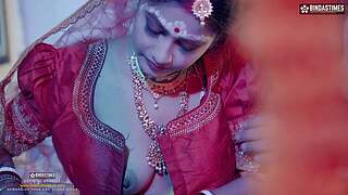 Desi Lovable 18+ Lassie Very First wedlock darkness with her spouse and Hardcore sex ( Hindi Audio )