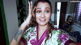 Sudipa's sex vlog on whence to fuck with giant schlong lover ( Hindi Audio )