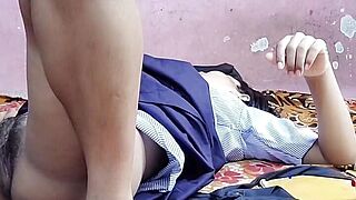A Training school lass enjoys living drilled hardcore doggystyle anal boy hindi audio