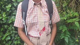 his small stepsister when that babe came from Training school (desi sex)