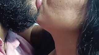 Vaishnavy and Sharun Raj lengthy lip keylock with stout undressed sex begin with slowmotion music afterwards with real sound customary speed