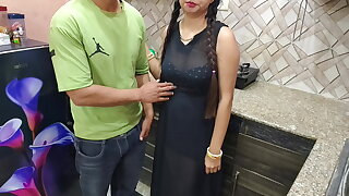 Indian Desi Bhabhi Screwed Tough by Her Devar in Cook-room Hindi