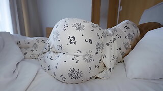 POV wicked stepsister bonks in dissimilar poses and takes creampie on the ottoman