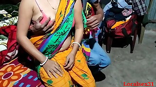 Homemade boudi chudai in eco-friendly saree ( Functionary Clip By Localsex31)