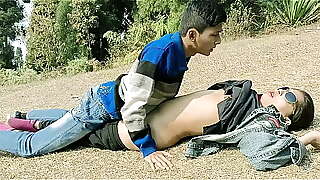 Indian Bhabhi Engulfing Eighteen Year Preceding Academy Paramour In Bush External Desi Sex