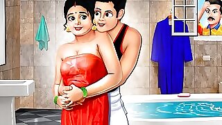 Lascivious Stepson Bonks Desi Stepmom - Desi Hindi Chudai Audio - Stepmom hardcore - Great 10-Pounder Stepson - Animated Toon Porn