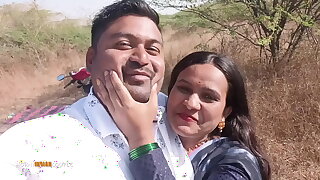 Indian with great mangos enticed spouse in uncover and drilled him in the bush