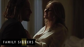 Kin SINNERS - Playful MILF Uses Her Wide Everywhere Boobs To drill her Son-In-Law'_s Pecker And Discharge His Sexy Burden