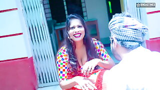 Desi milkman screwed his mistress'_ wide mangos on the pretext of selling milk ( Hindi audio )