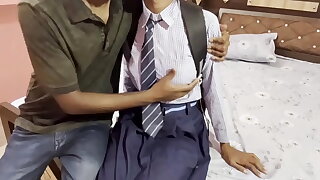 Desi University Show one's age Hardcore Light of one's life Regarding The brush Girlfriend ( Hindi Audio)