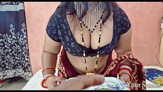 Indian Aunty got sultry coupled with fucked wide of little shaver