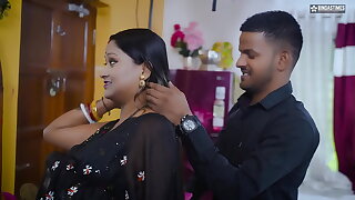 Desi Indian StarSudipa Bhabhi Seduces say no to Devar straight away say no to tighten one's belt mewl elbow digs ( Hindi Audio )