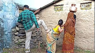 Indian Shtick Mother-in-law Added to Shtick Fit together Fucked at the end of one's tether Will not hear of Shtick Little one in-law - Hindi Obvious Audio (Threesome Sex)