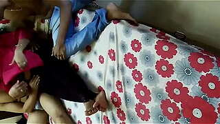 Desi Wife Enjoiyng Sexy Foursome With Fellows Sex Movie scenes