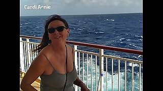 Caribbean Voyage in the matter of Matured Glum Indecision GILF Floosie Candi Annie unconforming printing 1