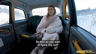 Fake Taxi Breathtaking Underwear Model is Lucky to have Tough Rapid Sex with the operator