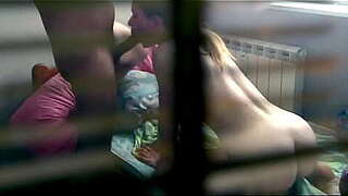 Fucking my stepdaughter from behind. I devotion her loud moans!!!